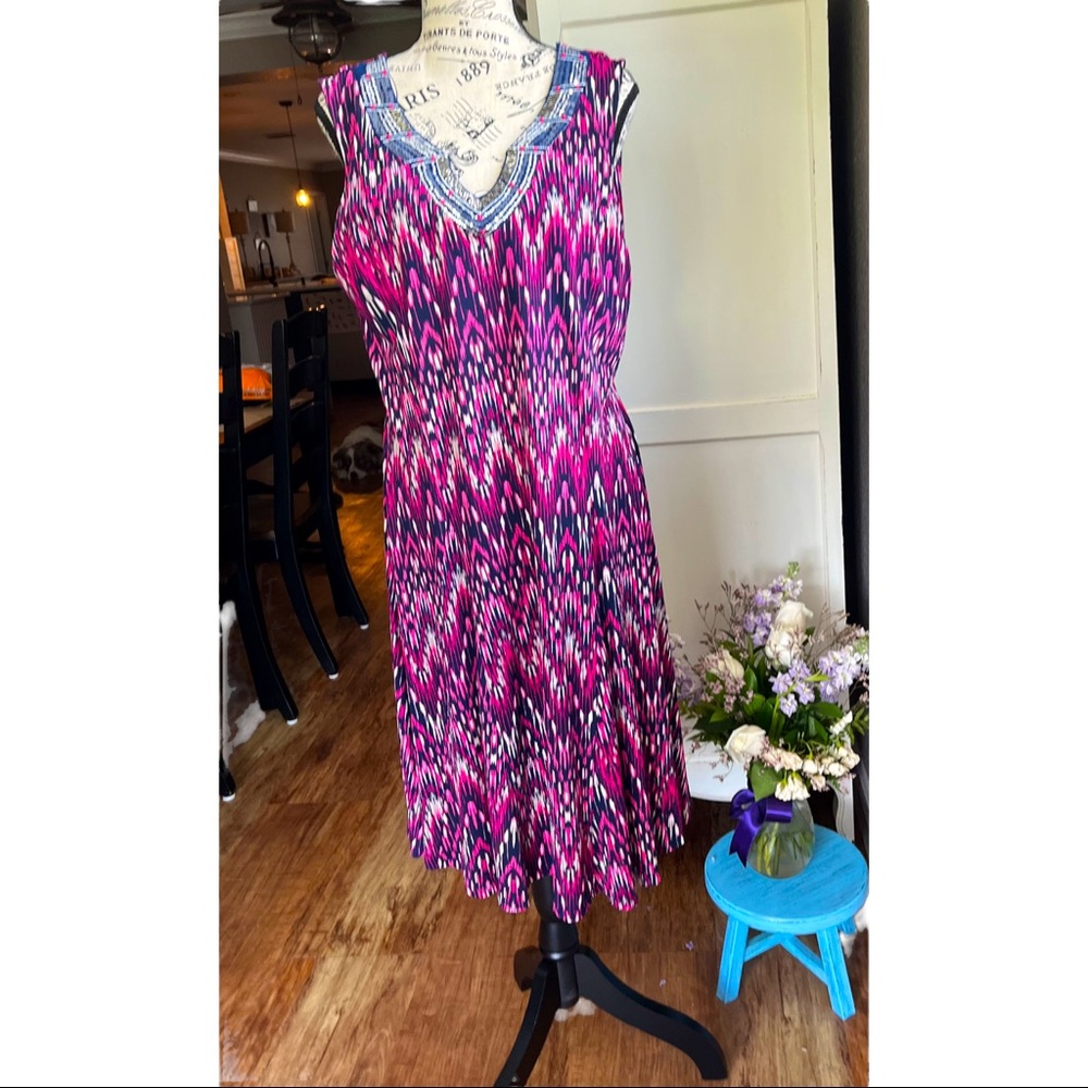 🧡3/$25!!  Vintage JM Collection Shift Dress  EUC!